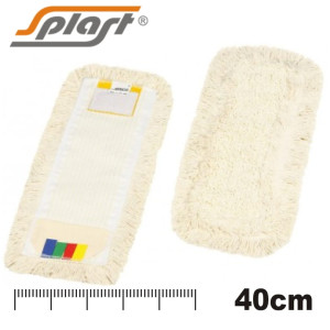 SPLAST mop płaski z "taśmą" bawełna 40 cm