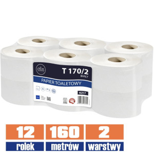 6217 LAMIX ellis jumbo papier 2w celuloza 160mb / 12 sztuk