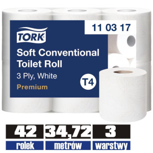 110317 TORK T4 papier 3w mix 34,7mb / 42 sztuki