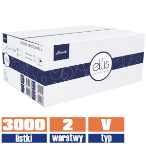 2585 LAMIX professional ręcznik zz 100% celuloza 3000 Listków