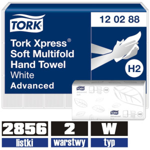 120288 TORK H2 ręcznik xpress W 2856 listków