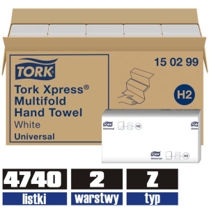 150299 TORK H2 ręcznik xpress Z 4740 listków