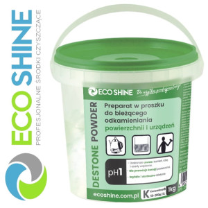 ECOSHINE DESTONE POWDER 1kg proszek do odkamieniania urządzeń