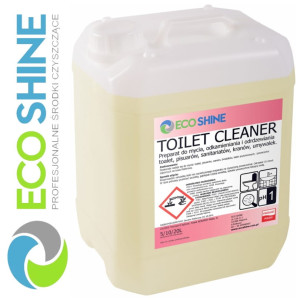 ECOSHINE TOILET CLEANER 5L preparat do odkamieniania i odrdzewiania toalet, pisuarów, sanitariatów, kranów, umywalek