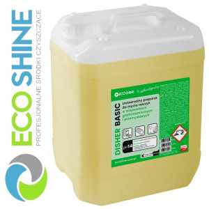ECOSHINE DISHER BASIC 6kg uniwersalny preparat do mycia naczyń w zmywarkach gastronomicznych i przemysłowych