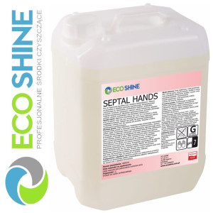 ECOSHINE SEPTAL HANDS 5L bezalkoholowy płyn do higienicznej dezynfekcji rąk