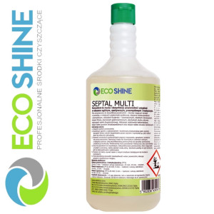 ECOSHINE SEPTAL MULTI 1L skoncentrowany preparat dedykowany do dezynfekcji powierzchni, w tym mających kontakt z żywnością