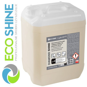 ECOSHINE DIAMOND SHINE 5kg skoncentrowany płyn nabłyszczający do płukania naczyń w zmywarkach gastronomicznych i przemysłowych
