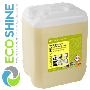 ECOSHINE FLOMATIC PLUS 5L zapachowy, niskopieniący płyn do maszynowego i ręcznego mycia podłóg