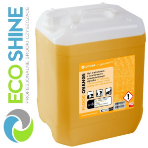 ECOSHINE FLOOR ORANGE 10L skoncentrowany, zapachowy płyn do maszynowego i ręcznego mycia podłóg