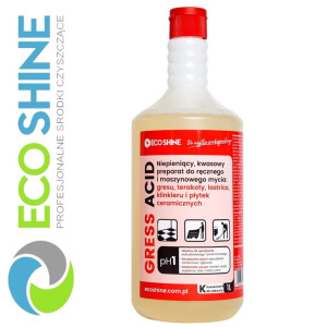 ECOSHINE GRESS ACID 1L kwaśny preparat do intensywnego doczyszczania