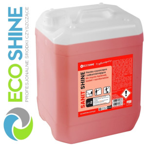 ECOSHINE SANIT SHINE 5L płyn czyszcząco odkamieniający do mycia łazienek, toalet, sanitariatów