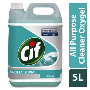 Cif Professional Oxy-Gel Ocean 5L preparat do mycia podłóg i innych wodoodpornych powierzchni zmywalnych