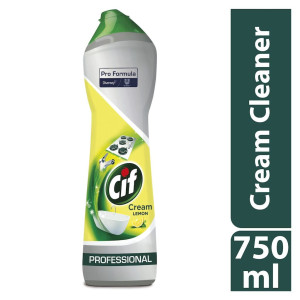 CIF Cream Lemon 750ml mleczko do czyszczenia mocno zabrudzonych powierzchni
