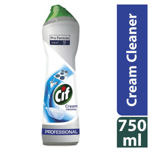 CIF Cream Cream 750ml mleczko do czyszczenia mocno zabrudzonych powierzchni