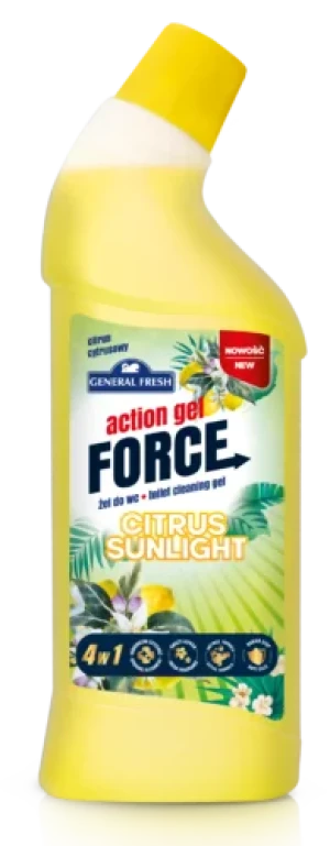 ACTION FORCE CITRUS SUNLIGHT żel do wc 1L