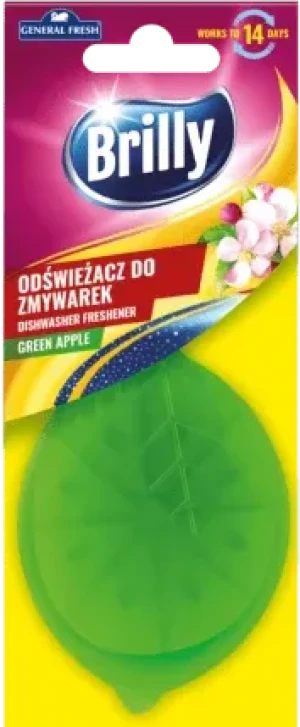 GENERAL FRESH BRILLY odświeżacz do zmywarki - zielone jabłuszko