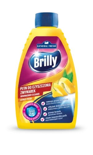 GENERAL FRESH BRILLY płyn do czyszczenia zmywarek - lemon