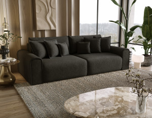 Sofa z funkcją spania Venus z pojemnikiem i poduszkami