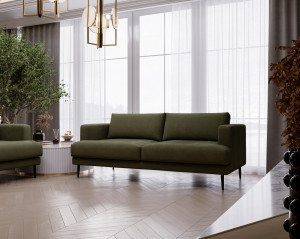 Sofa dwuosobowa Luxe 2 zielona