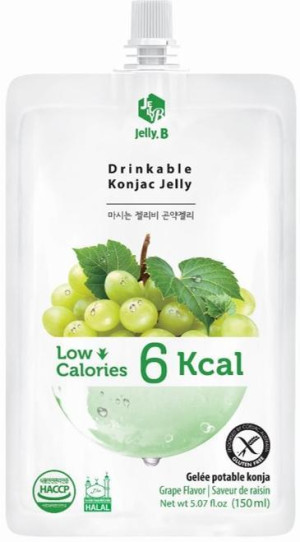 Jelly.B Galaretka Jelly Konjac winogrono 150 ml