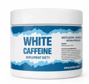Kofeina bezwodna 200 g White Caffeine 100% czysta kofeina proszek