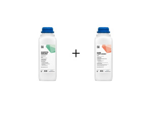 Zestaw Gliceryna farmaceutyczna 1L + Glikol propylenowy 1L Polimp