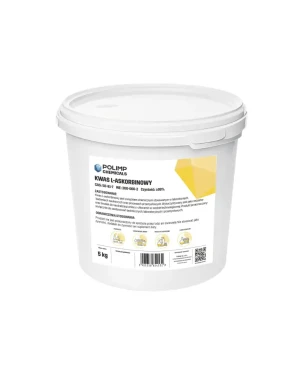 KWAS L-ASKORBINOWY | WITAMINA C DO BASENU 1000g Czysty 5 kg Polimp