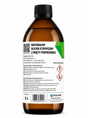 Olejek eteryczny mięta pieprzowa 1000 ml 1 L Polimp