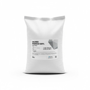 Sól drogowa chlorek magnezu sześciowodny food grade quality 25 kg Polimp