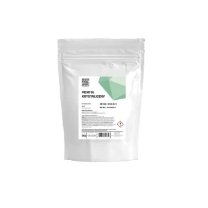 Mentol menthol krystaliczny kryształki 100% sauna aromaterapia Polimp 1 kg