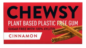 Chewsy Gumy do żucia o smaku cynamonowym z ksylitolem 15 g (10 gum)