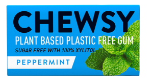 Chewsy Gumy do żucia o smaku mięty pieprzowej z ksylitolem 15 g (10 gum)