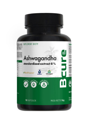 BCure Ashwagandha 90 kapsułek