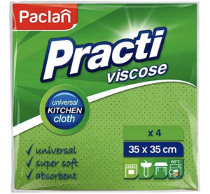 Paclan Practi Ścierka wiskozowa 4 sztuki