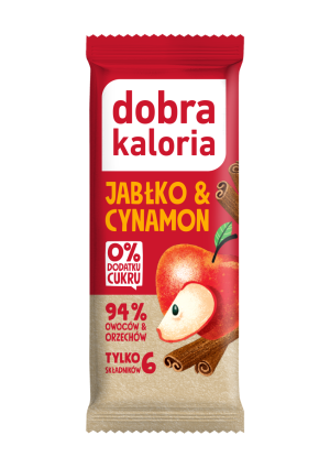 Dobra Kaloria Baton jabłko & cynamon 35g