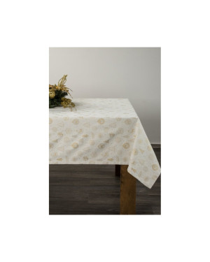 Obrus 135x180 Flah 14 złoty Eurofirany