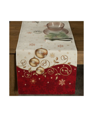 Bieżnik 50x110 Cho 670 czerwony Eurofirany