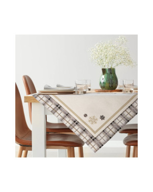 Obrus 90x90 Cho Angel beżowy Eurofirany