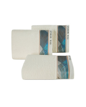 Ręcznik bawełna 70x140 Eva3 kremowy Eurofirany