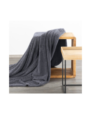 Koc pluszowy 200x220 Lori stalowy Eurofirany