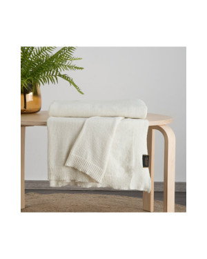 Koc polarowy 150x180 Emi kremowy Eurofirany