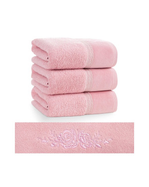 Ręcznik bawełna 70x140 Sisi różowy Eurofirany