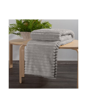 Koc pluszowy 170x210 Soft beżowy Eurofirany