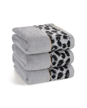 Ręcznik bawełna 70x140 Eva 22 srebrny Eurofirany