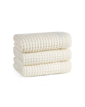 Ręcznik bawełna 90x150 Melo kremowy Eurofirany