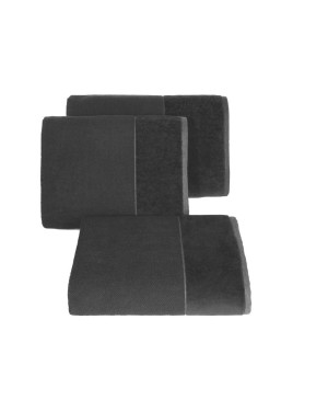 Ręcznik bawełna 70x140 Lucy grafitowy Eurofirany