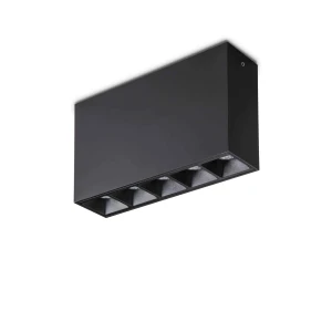 Lampa sufitowa LIKA SURFACE 12W 3000K czarna 244884 - Ideal Lux
