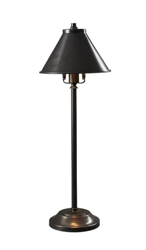 Lampa stołowa metalowa brązowa 59cm PV/SL OB z serii PROVENCE - Elstead Lighting