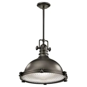 Lampa wisząca industrialna metalowa czarna KL/HATTBAY/XLOZ z serii HATTERAS - Elstead Lighting